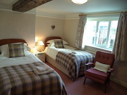 The twin beds in Primrose
