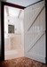 The shared guest shower room
