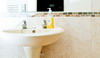 Detail from the shared guest shower room